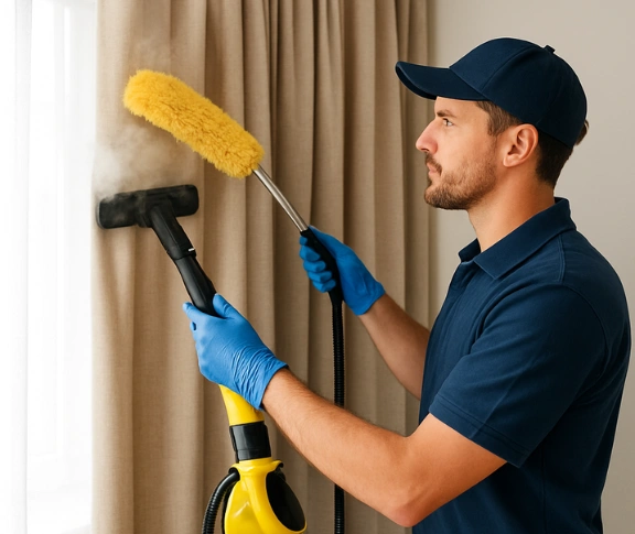 Trusted residential curtain cleaning technician Matty Curtain Cleaning cremorne-vic QLD