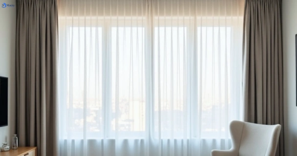 Freshly steam cleaned curtains in cremorne-vic QLD